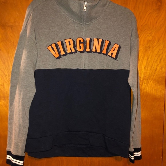 VICTORIA secret Virginia cavaliers uva sweatshirt collegiate - Picture 1 of 3